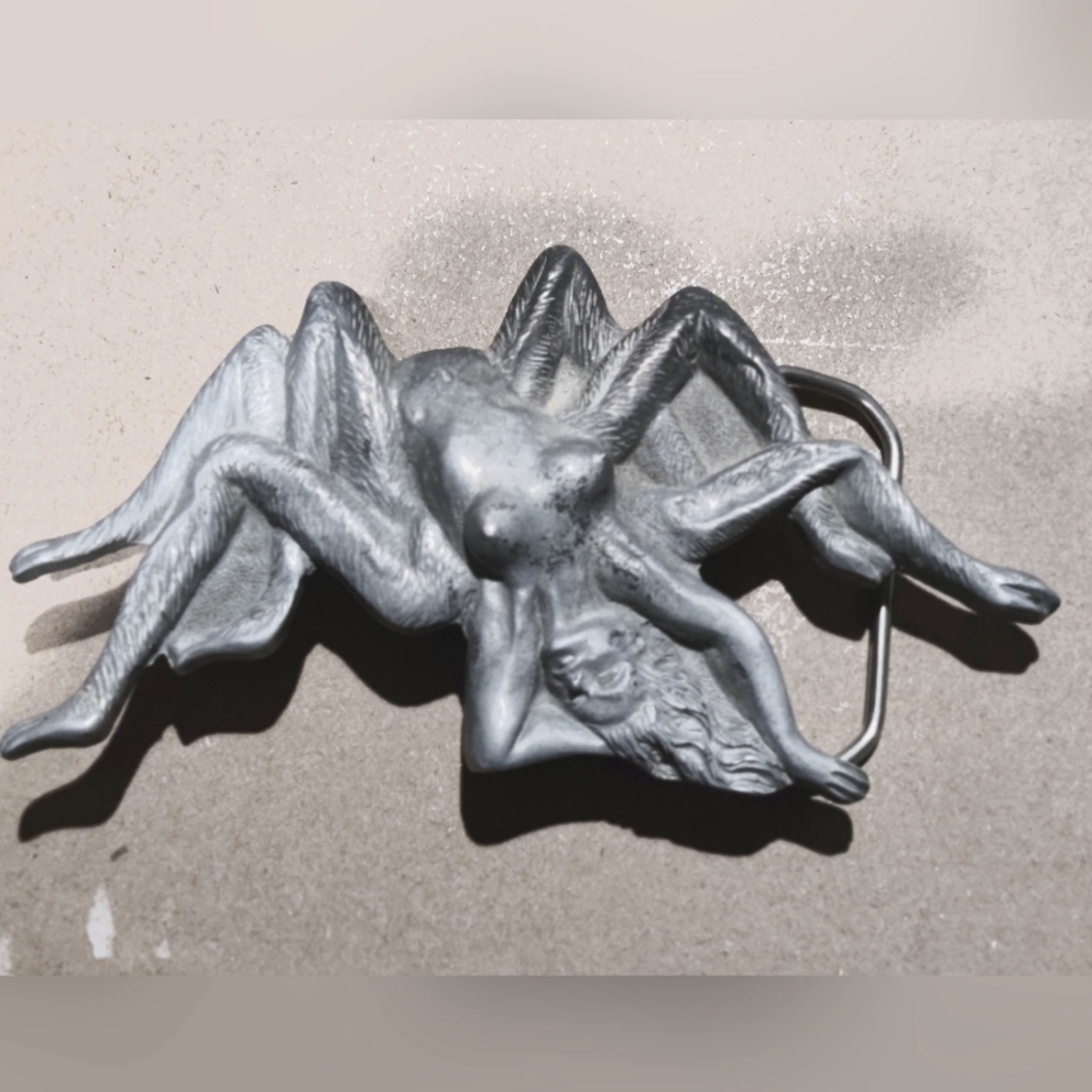 🔥 🔥 THE MARS VOLTA  BELT BUCKLE SPIDER WOMAN 🔥🔥